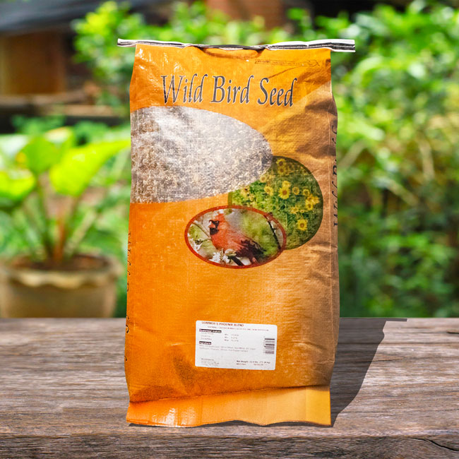 Wild Bird Seed Mix, Firebird Blend, 25 lbs.