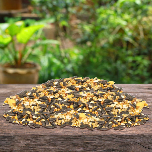 Wild Bird Seed Mix, Firebird Blend, 25 lbs.