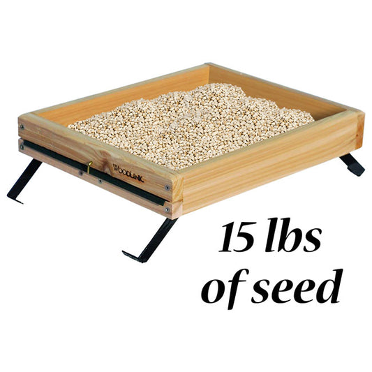 Dove Feeding Package with Tray Feeder and Safflower Seed
