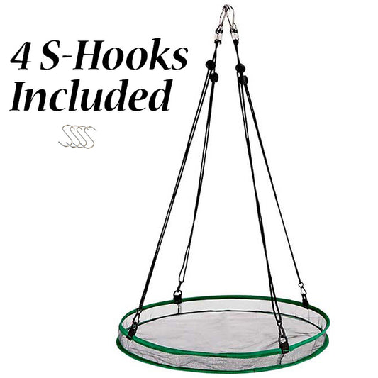 16" Diameter Seed Hoop and Stainless Steel "S" Hooks Kit