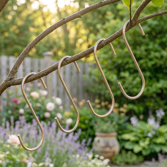 BestNest "S" Hooks, Stainless Steel, 3.5", Pack of 4