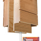 BestNest Double Triple-Celled Bat House Package, 600 Bats