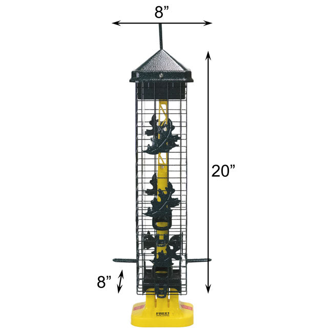 Squirrel Solution® 200 Bird Feeder w/ Copper Colored Hook
