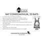 Coveside Bat Condominium, 50 bats
