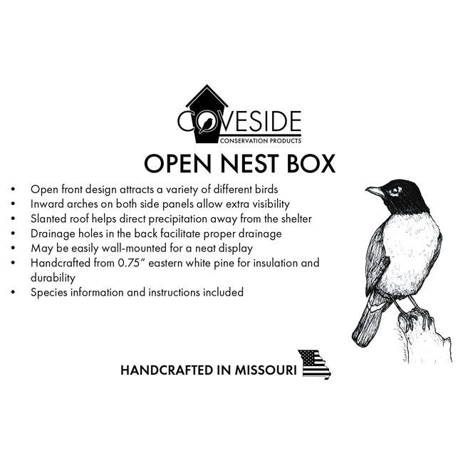 Coveside Open Nest Box