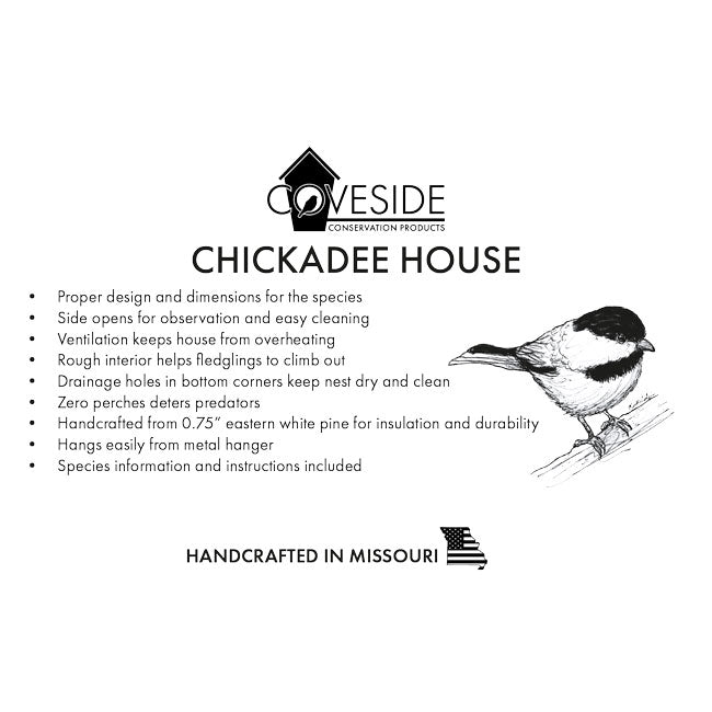Coveside Chickadee House
