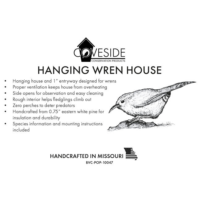Coveside Hanging Wren House