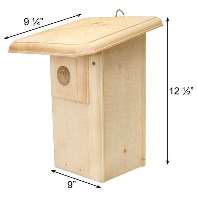 Coveside Classic Eastern Bluebird House with Large Roof