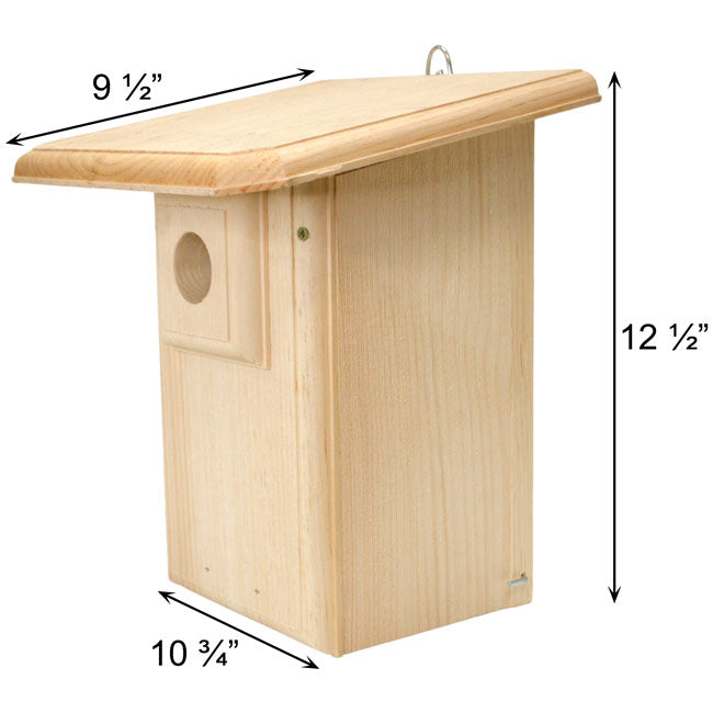 Coveside Classic Western Bluebird House w/ Extra Large Roof