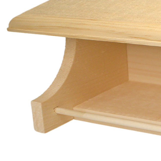 Coveside Covered Platform Bird Shelter