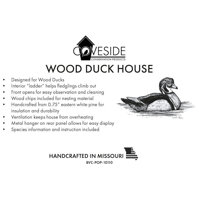 Coveside Wood Duck House, Unassembled