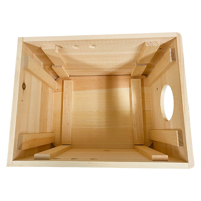 Coveside Barn Owl House, Unassembled