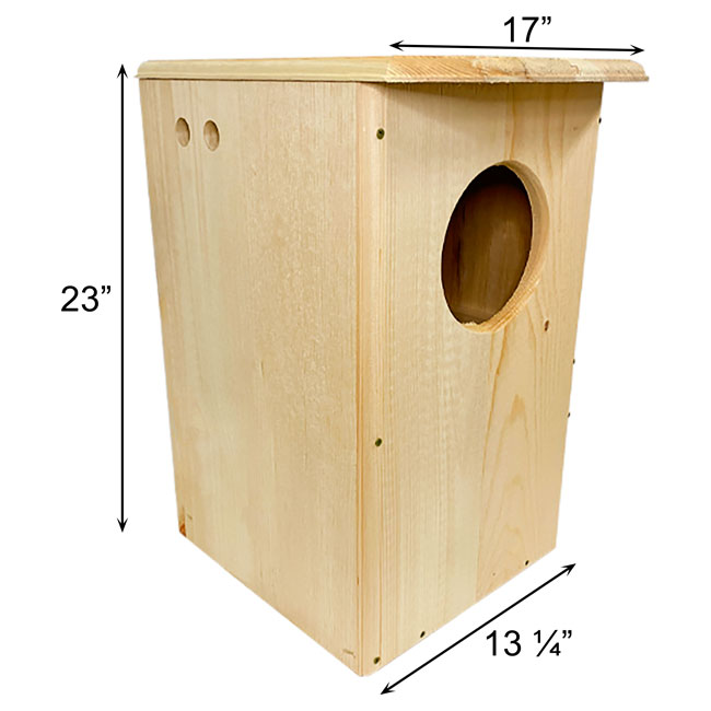 Coveside Barred Owl House