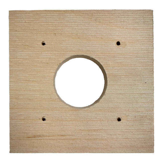 Coveside Wood Predator Guard, 1.5" dia. hole