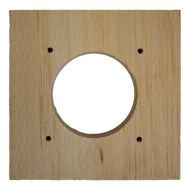 Coveside Wood Predator Guard, 2" dia. hole