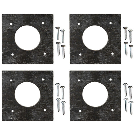 Coveside Slate Hole Protectors, 1.5" dia. hole, Pack of 4