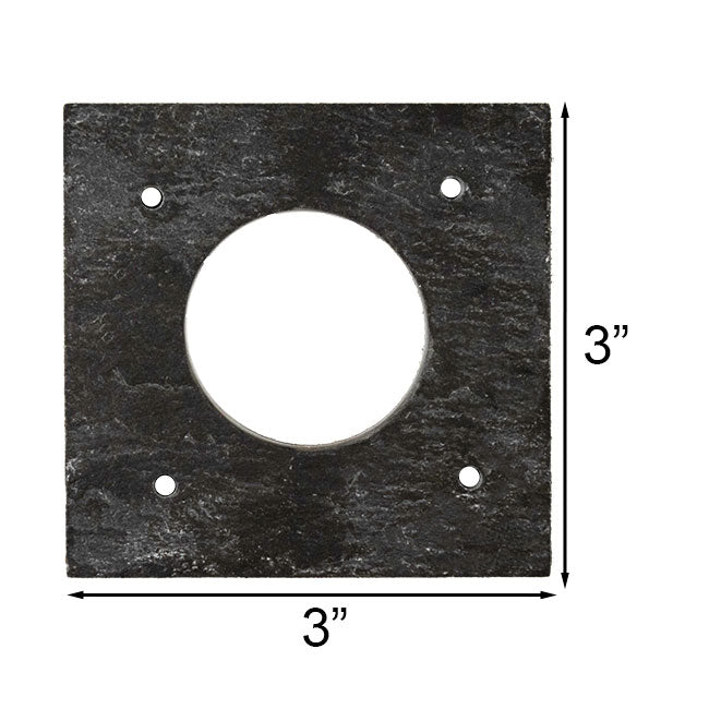 Coveside Slate Hole Protector, 1.5" dia. hole