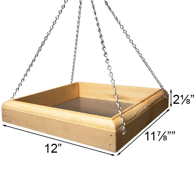 Coveside Hanging Bird Feeder Tray