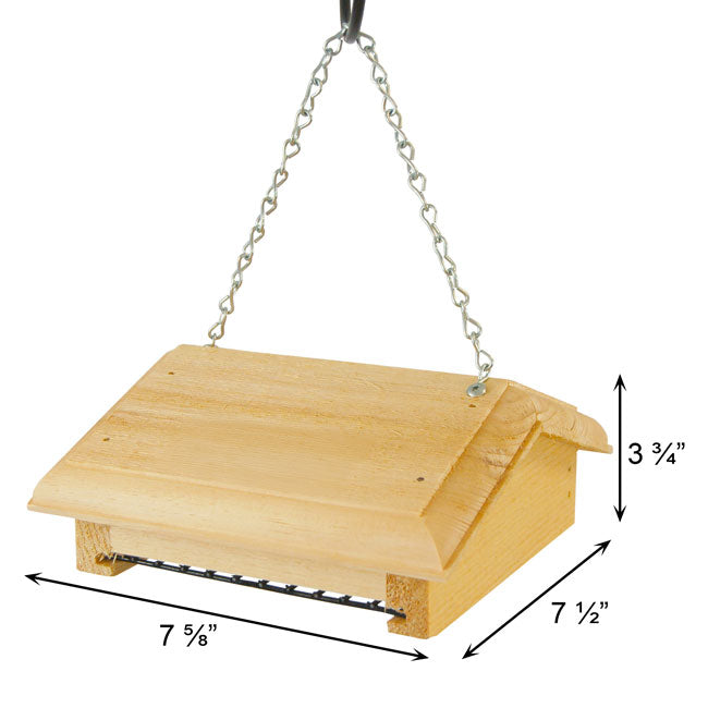 Coveside Hanging Upside-Down Suet Feeder