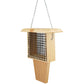 Coveside Woodpecker Suet Feeder with Tail Prop