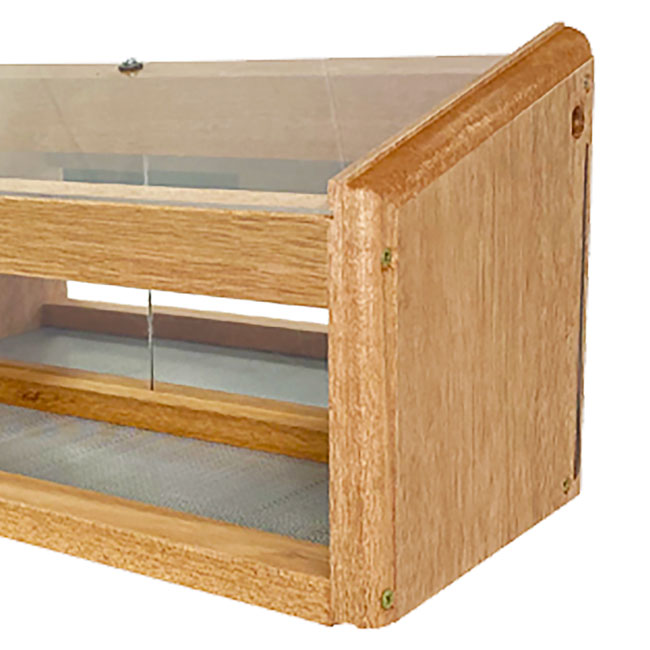 Coveside Windowsill Bird Feeder with Mirrored Back