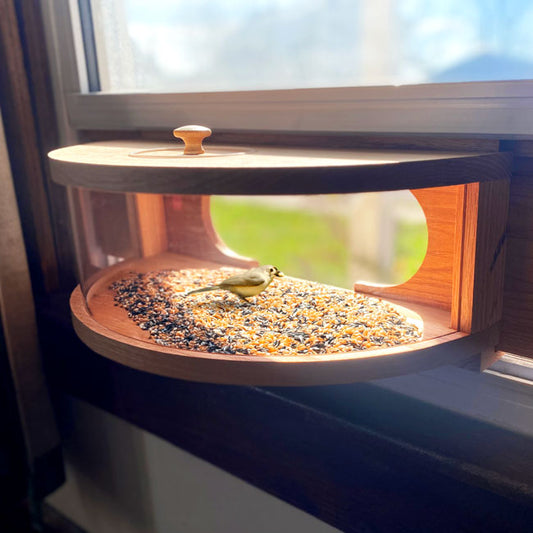 Coveside Panoramic In-House Window Bird Feeder