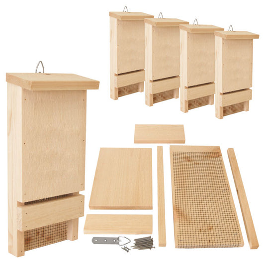 Coveside Bat House Kits, Club Pack of 6