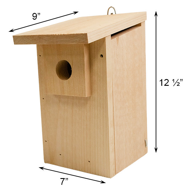 Coveside Western Bluebird House DIY Kits, Club Pack of 4