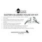 Coveside Eastern Bluebird House DIY Kit
