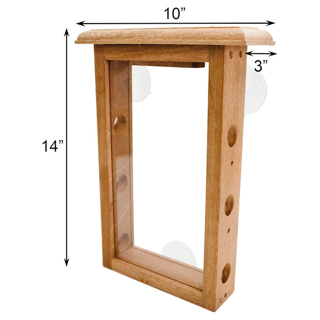 Coveside Six Port Window Bird Feeder