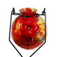 Echo Valley LunaLite Hummingbird Feeder Set, Red & Aqua