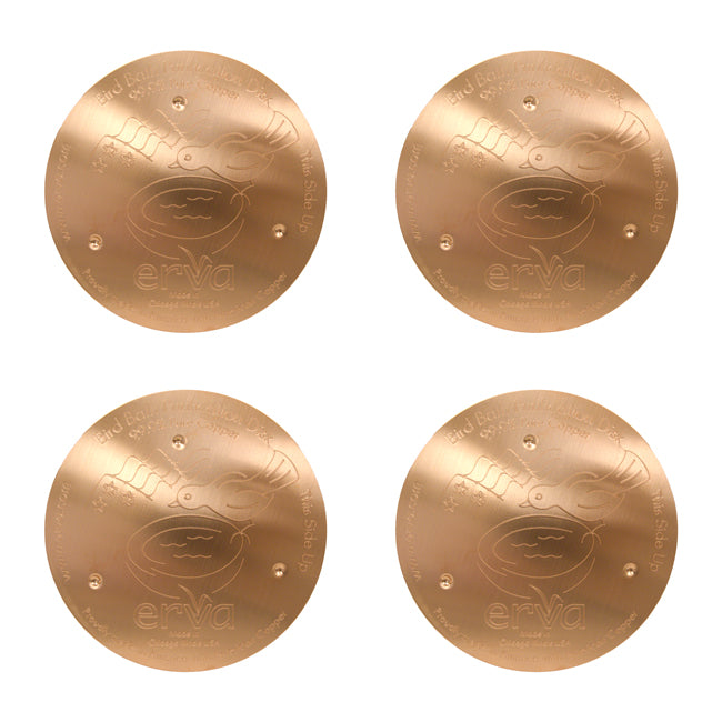 Erva Bird Bath Purification Disks, Copper, Pack of 4