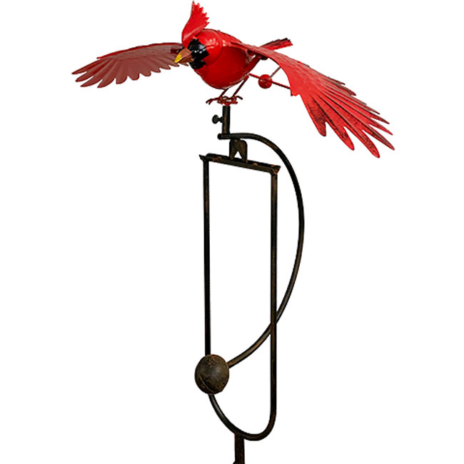 Esschert Design Flying Blue Jay and Cardinal Rocker Kit