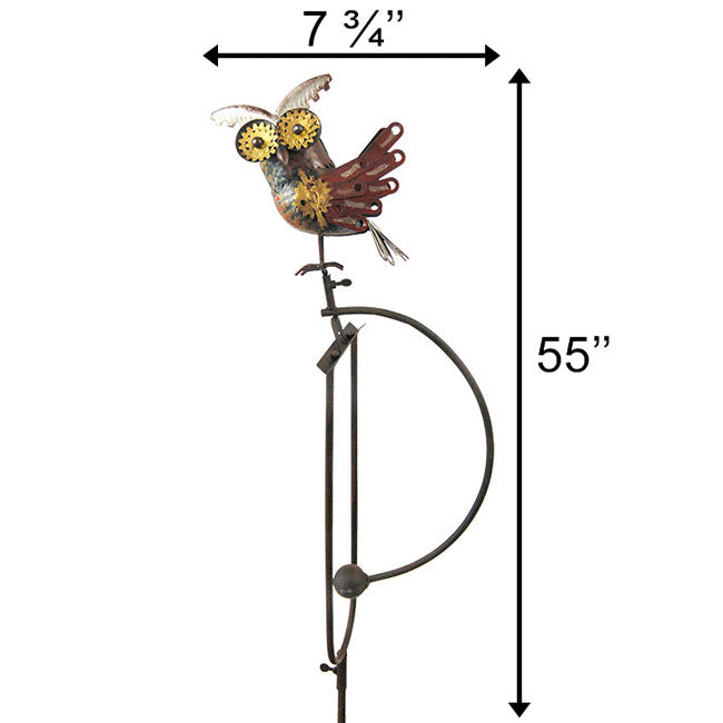 Esschert Staked Metal Mechanical Bird Rockers Package