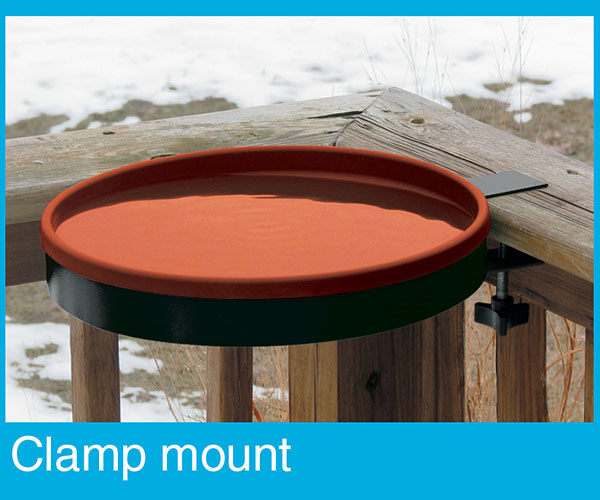 3-IN-1 Heated Bird Bath w/Connector & Cleaner, Terra Cotta