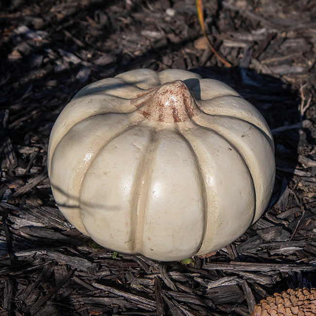 Artisanal Squash Pumpkin Statues, Pack of 2