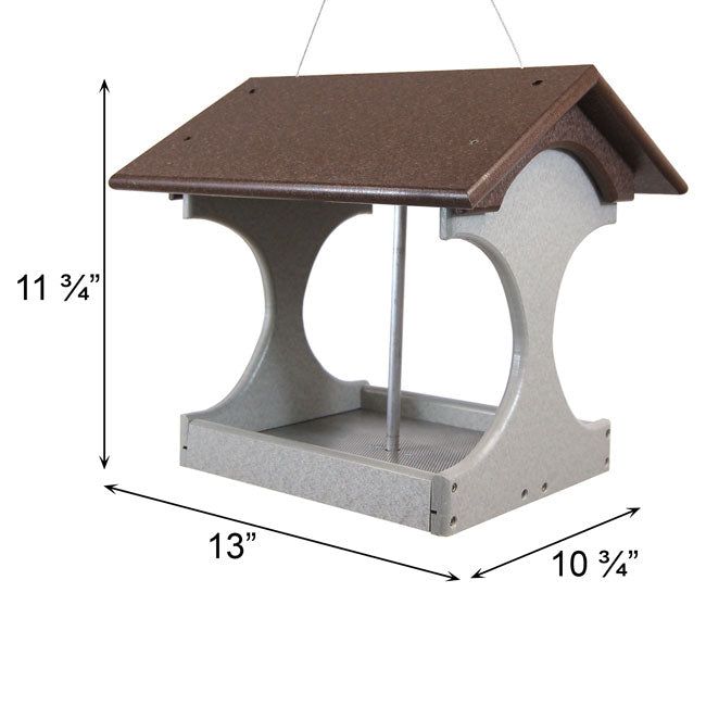 Recycled Plastic Suet Log Bird Feeder & Seed Logs