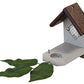 Recycled Plastic Hummingbird Nest, Brown and Gray