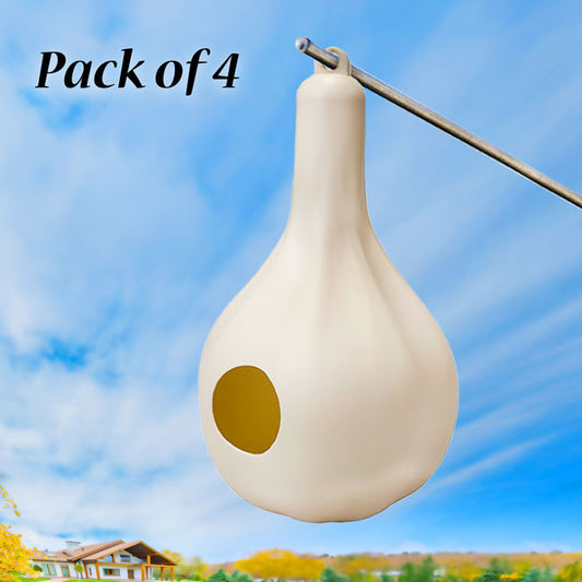 Wild Bird Lover's Single Purple Martin Gourds, Pack of 4