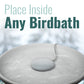 Wild Bird Lover's Aluminum Bird Bath Deicer, 70 Watts