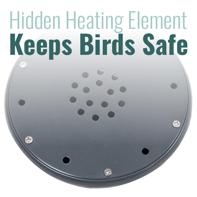 Wild Bird Lover's Aluminum Bird Bath Deicer, 70 Watts