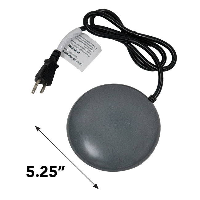 Wild Bird Lover's Aluminum Bird Bath Deicer, 70 Watts