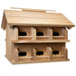 Cedar Crescent Entry Purple Martin House Package, 12 Room