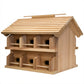Cedar Crescent Entry Purple Martin House Package, 12 Room