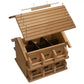 Cedar Crescent Entry Purple Martin House Package, 12 Room