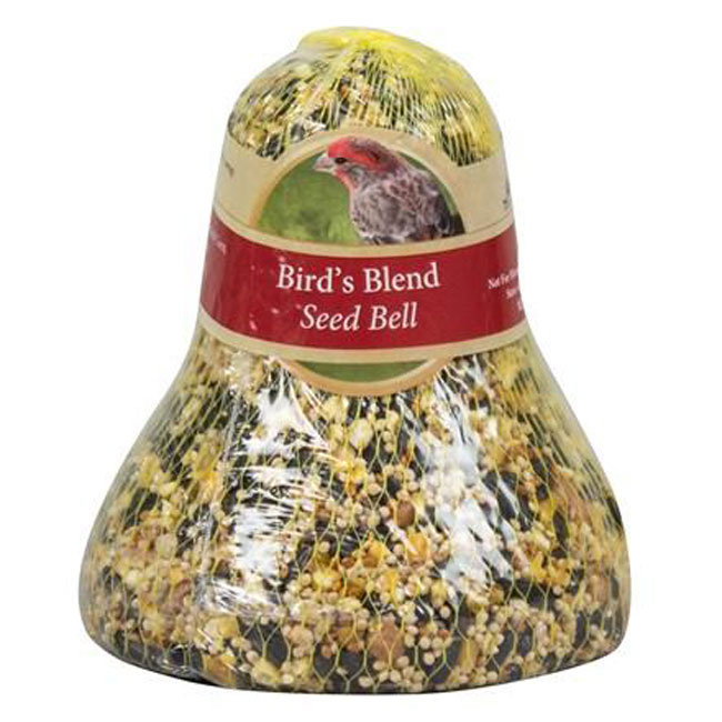 Heath Bird's Blend Seed Bells with Nets, 14 oz., Pack of 6