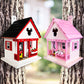 Home Bazaar Mickey and Minnie Cottage Bird House Kit