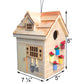 Home Bazaar Potting Shed Bird House & Feeder Kit, Natural