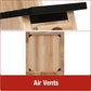 Nature's Way Cedar Bluebird Houses w/Viewing Windows, 3 Pack