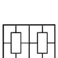 Panacea Contemporary Trellises, Black, 78"H, Pack of 2